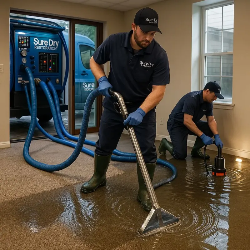 Water Extraction and Removal process in Dodge County, WI